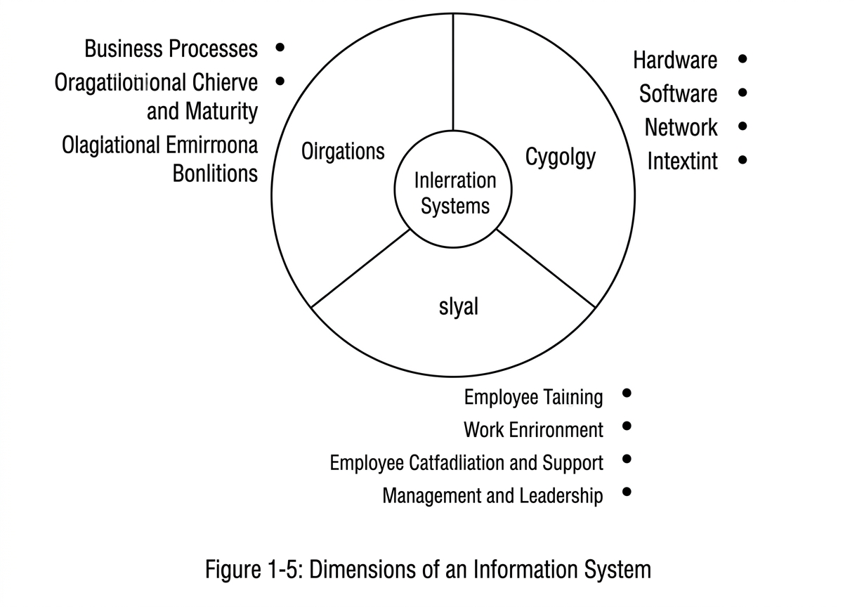 Figure 1.5 - Dimensions of Information Systems